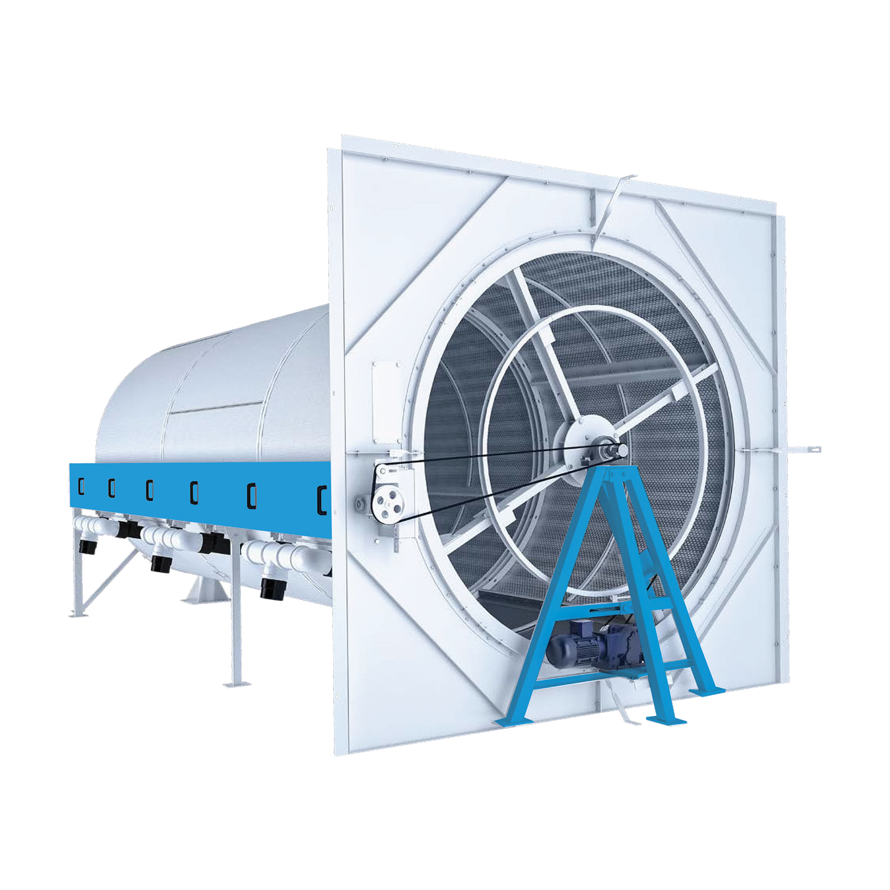 Cylindrical lamp with a matte black base in a stylish setting